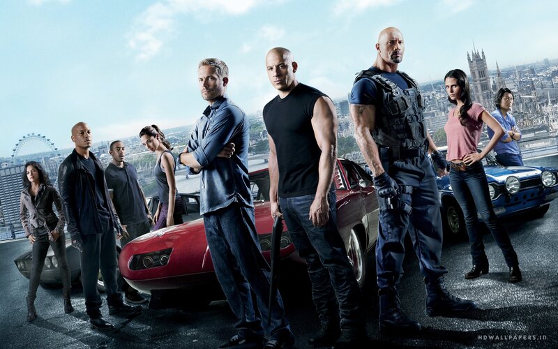 Fast and Furious cast in London
