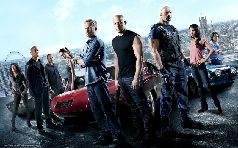Fast and Furious cast in London