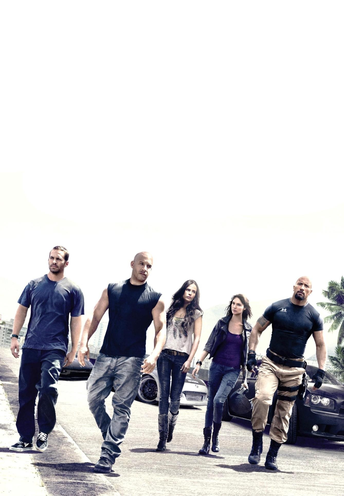 Fast and Furious cast walking