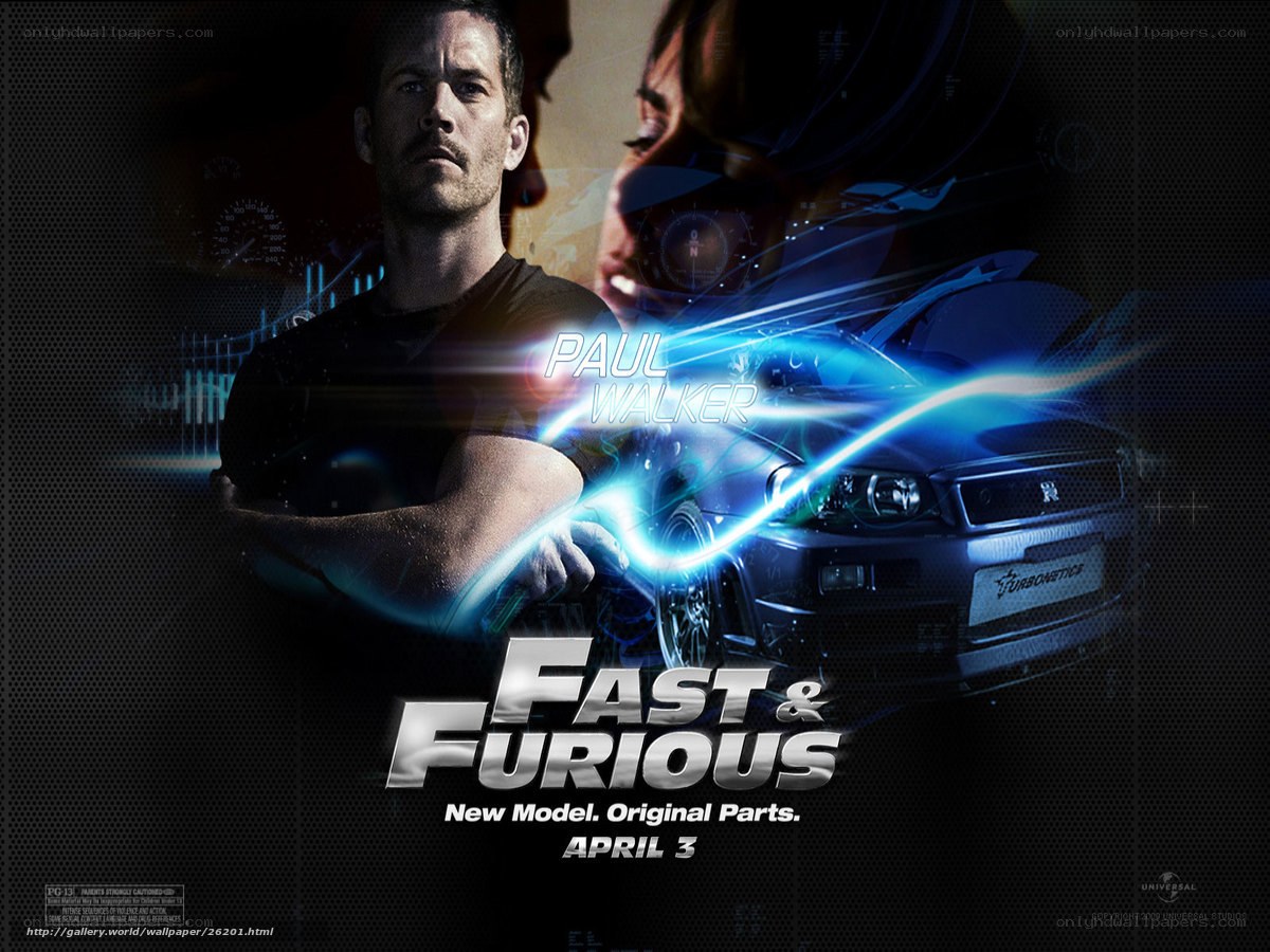 Fast and Furious movie poster