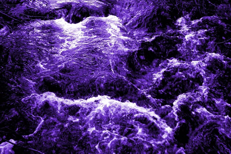 Fast-flowing River — Purple