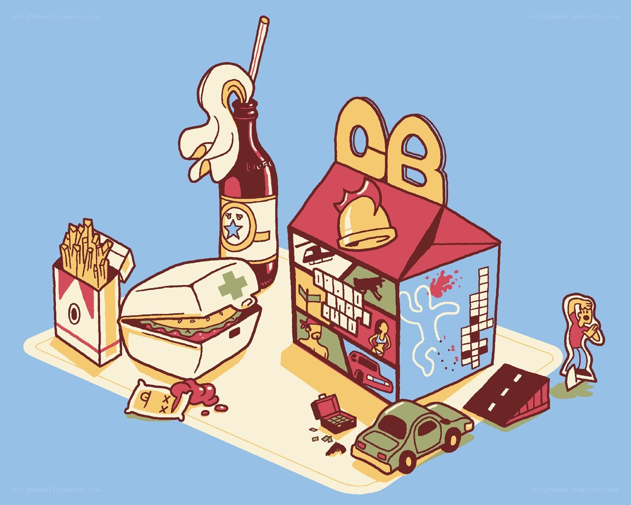 Fast food with a twist