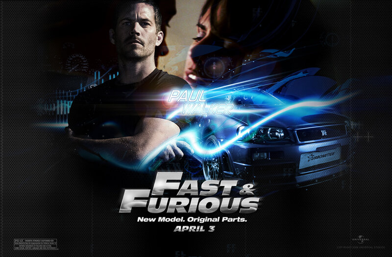 Fast & Furious movie poster