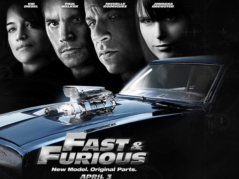 Fast & Furious movie poster