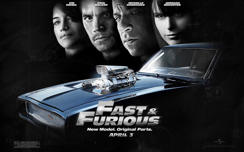 Fast & Furious movie poster