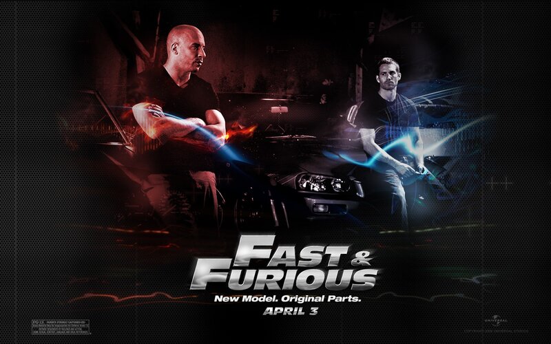 Fast & Furious movie poster