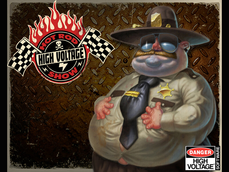 Fat Police Officer