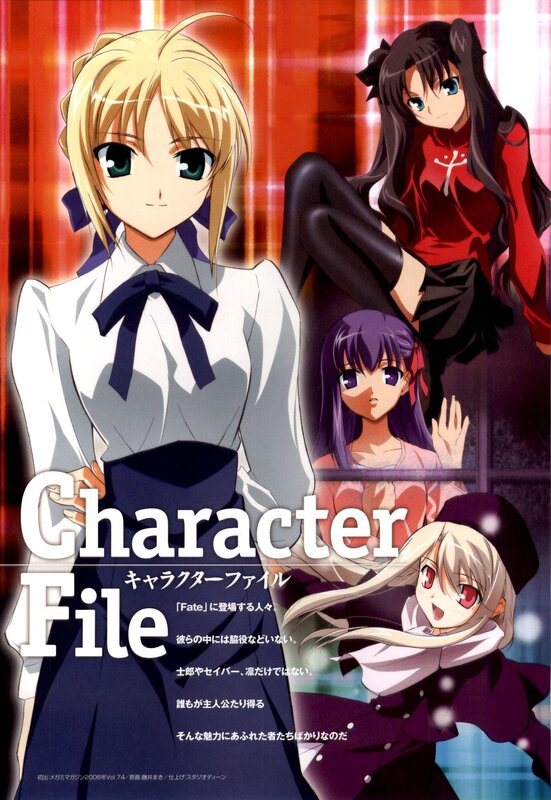 Fate character file poster