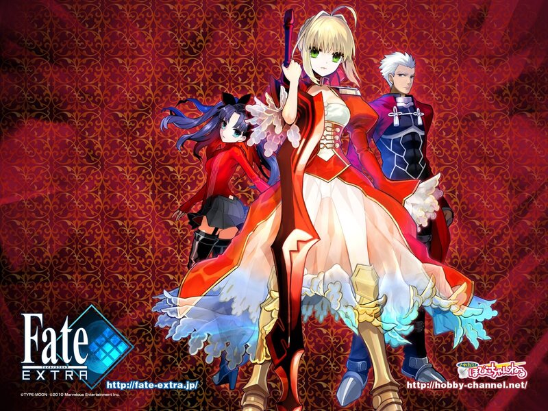 Fate/Extra character art