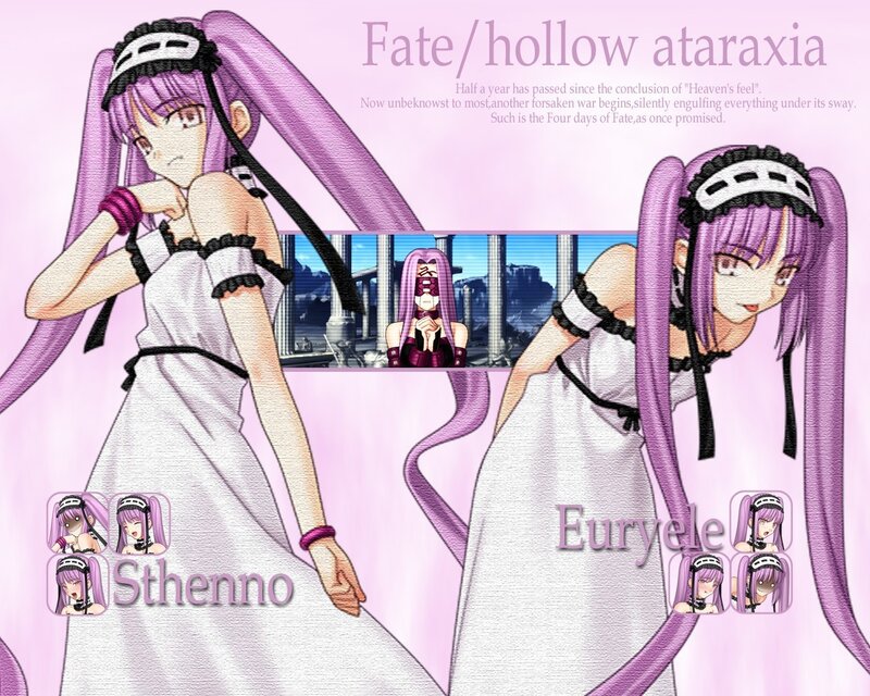 Fate/hollow ataraxia character art
