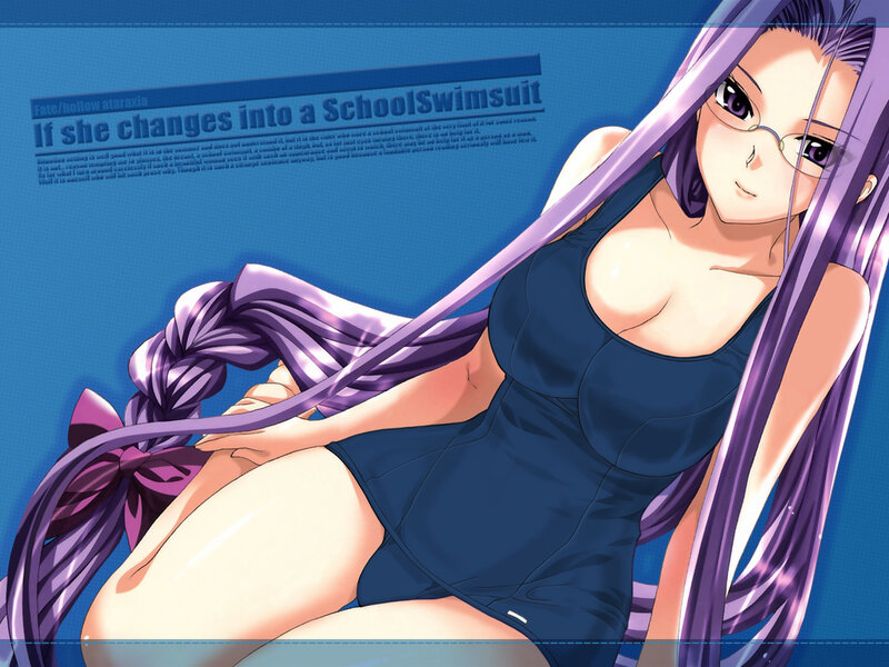 Fate/hollow ataraxia swimsuit scene