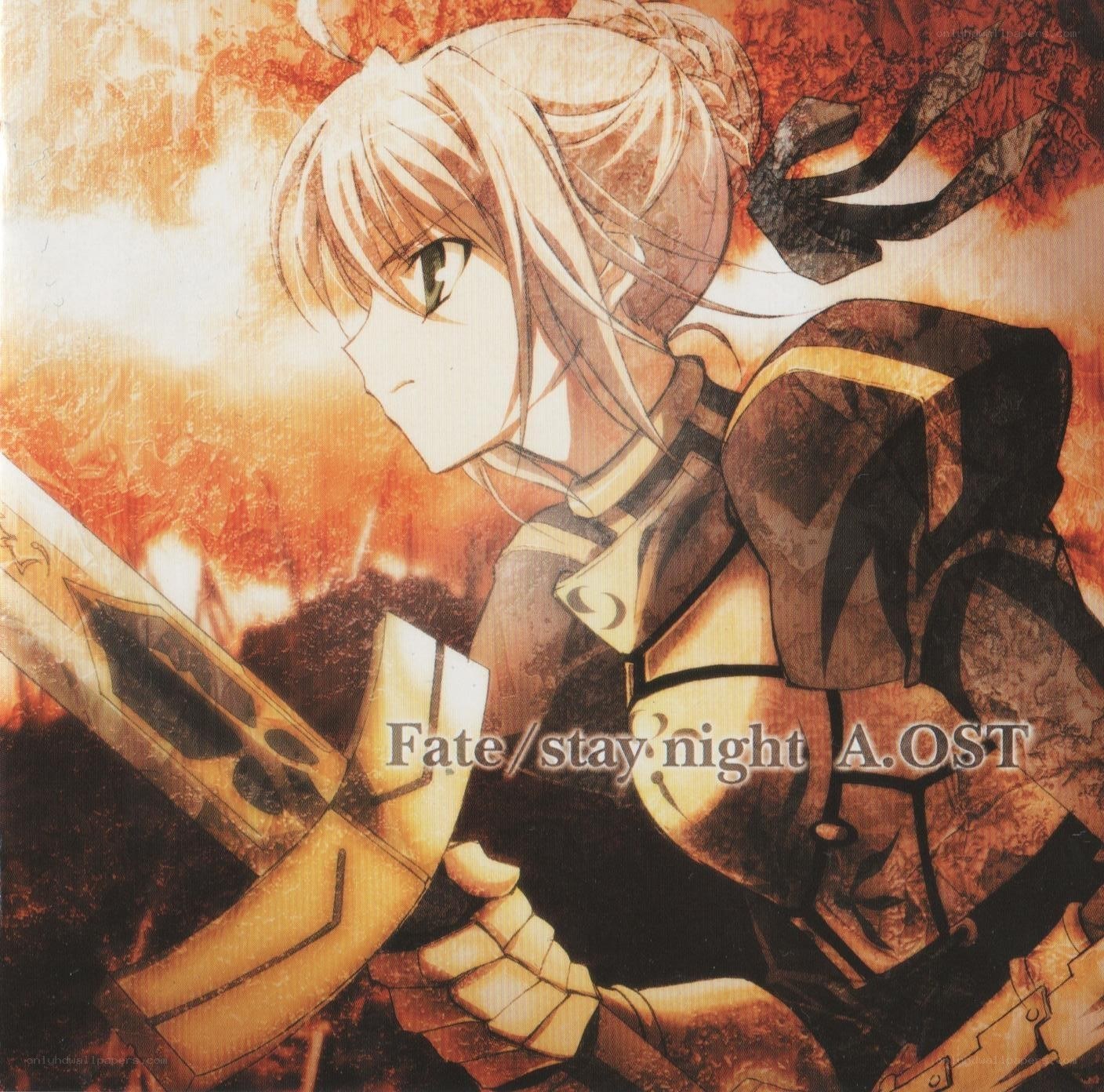 Fate/stay night A.OST cover