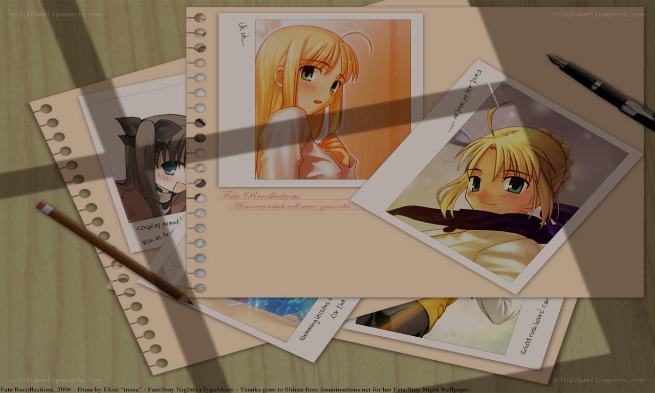 Fate/Stay Night art collection