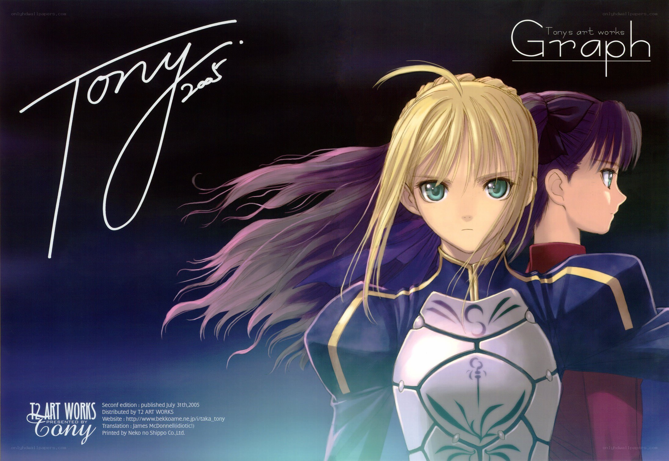 Fate/stay night art print