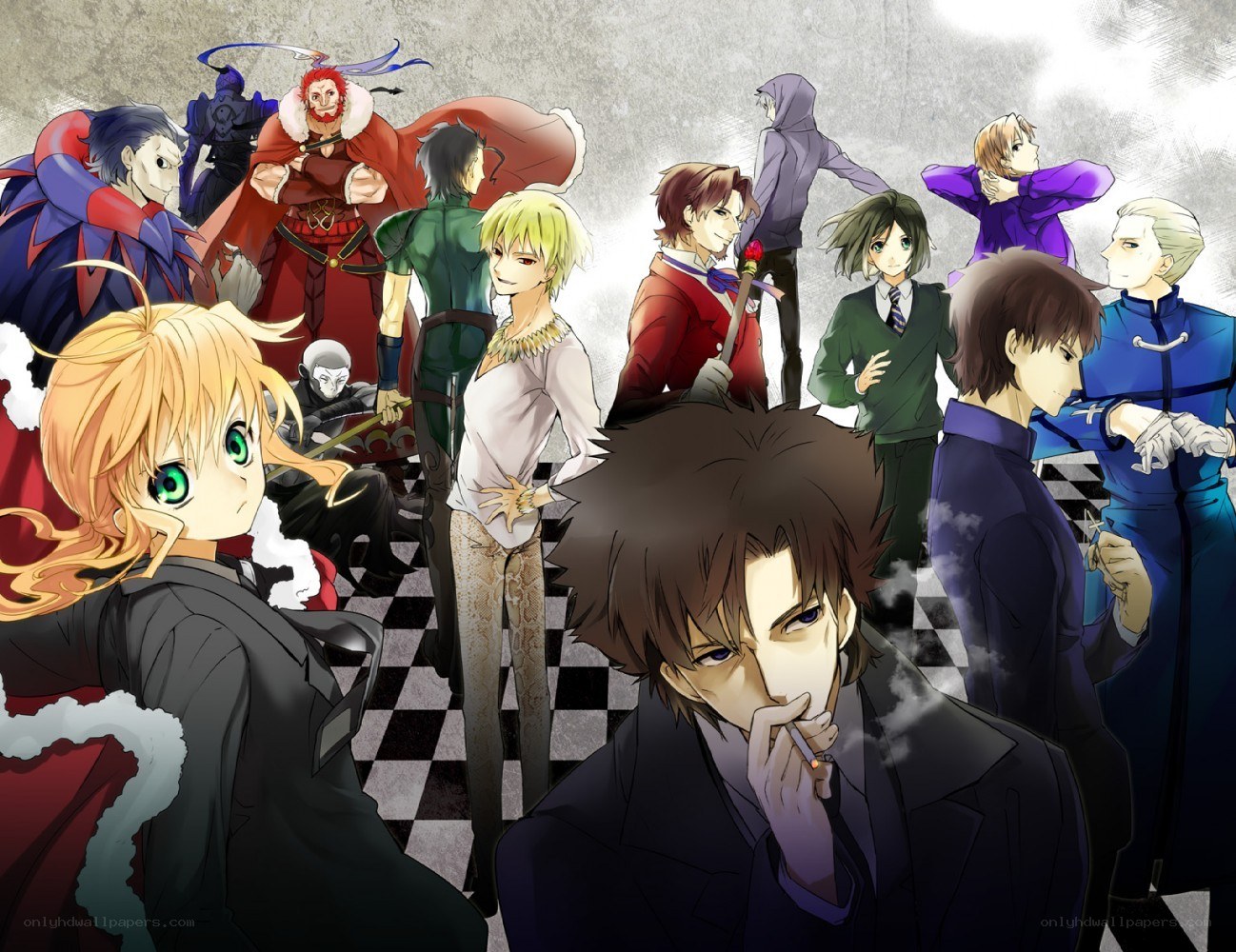 Fate/stay night cast group