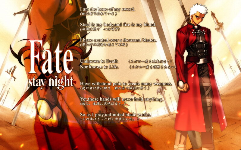 Fate/stay night character art