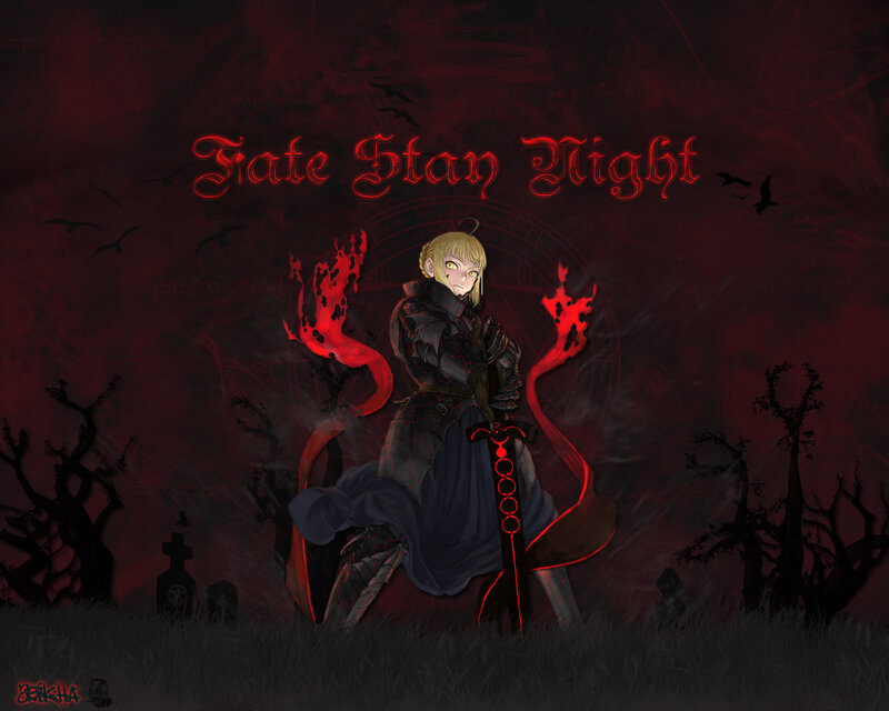 Fate Stay Night character art