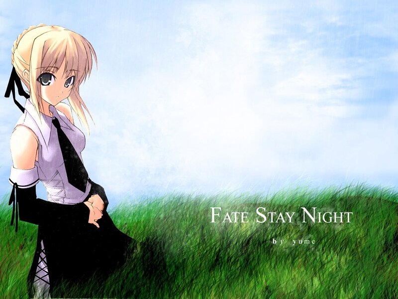 Fate Stay Night character art