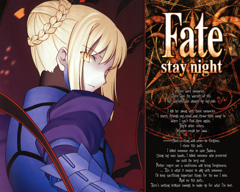 Fate/stay night character art