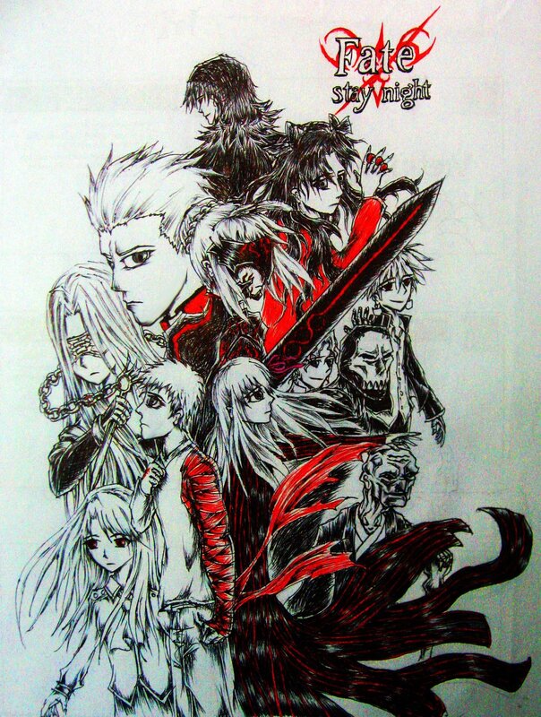 Fate/stay night character art