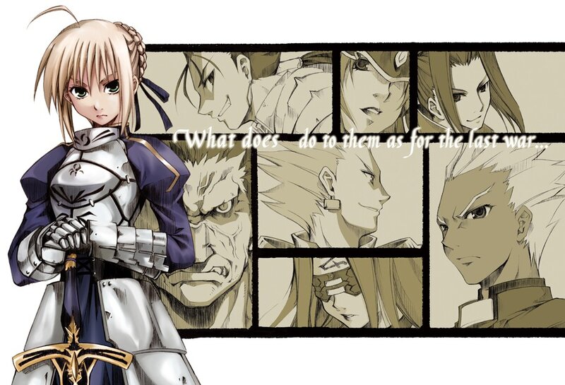 Fate/stay night character art