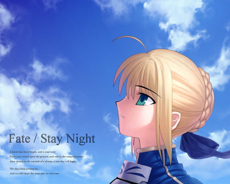 Fate/Stay Night character art