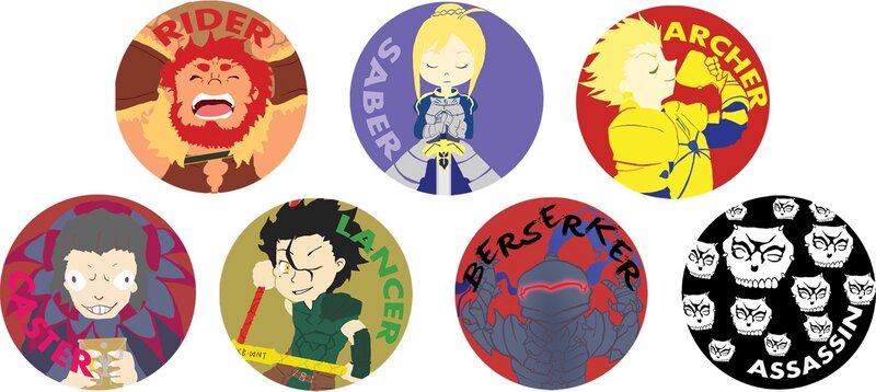 Fate/stay night character classes