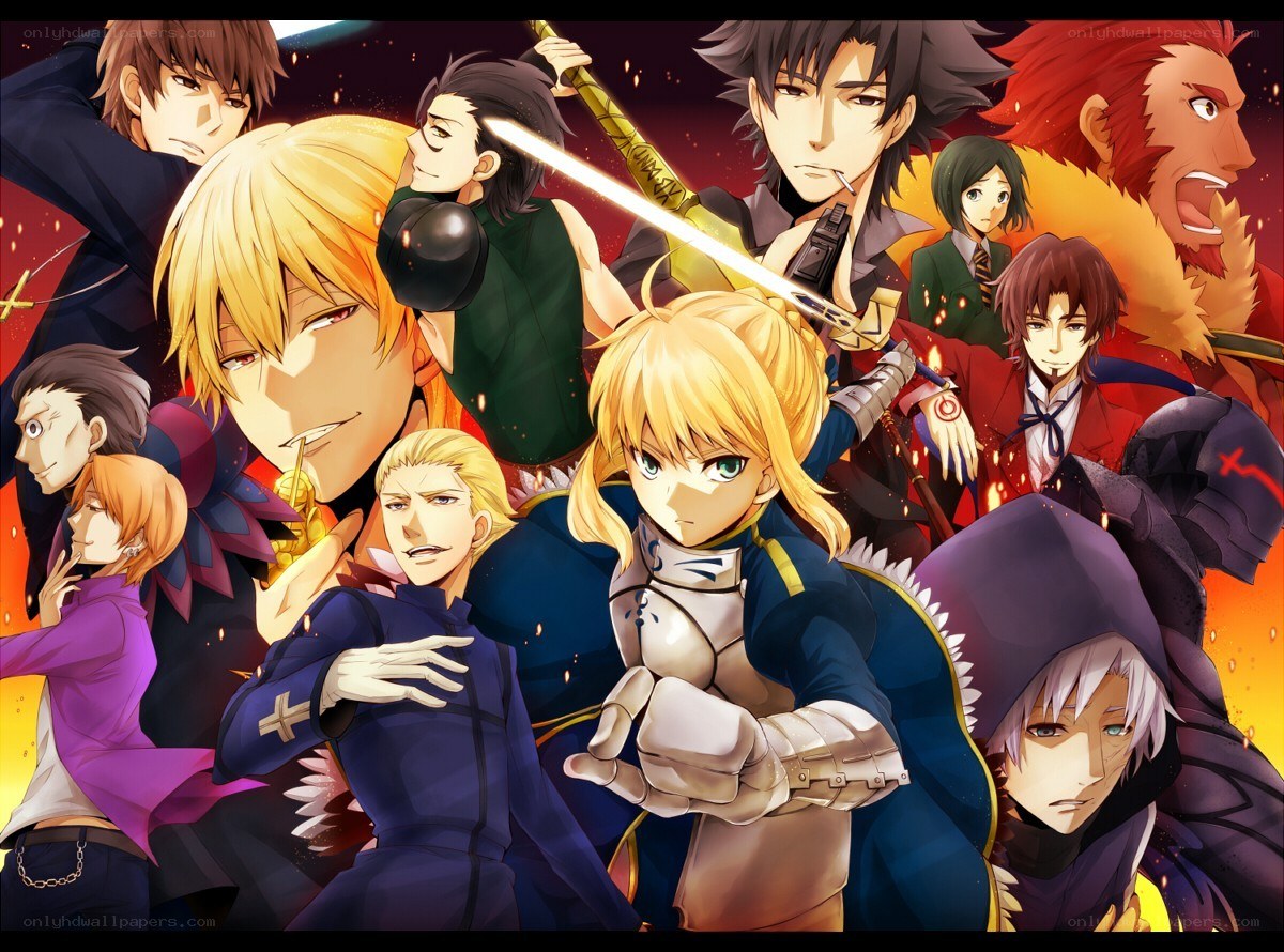Fate/stay night character ensemble