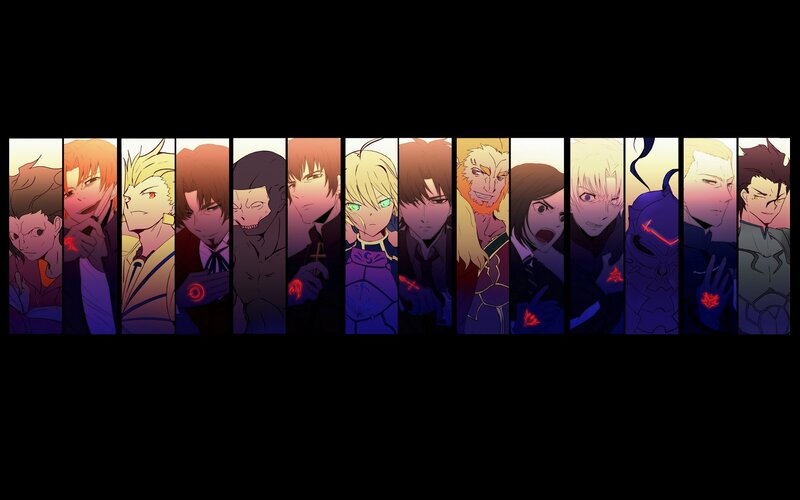 Fate/stay night character lineup