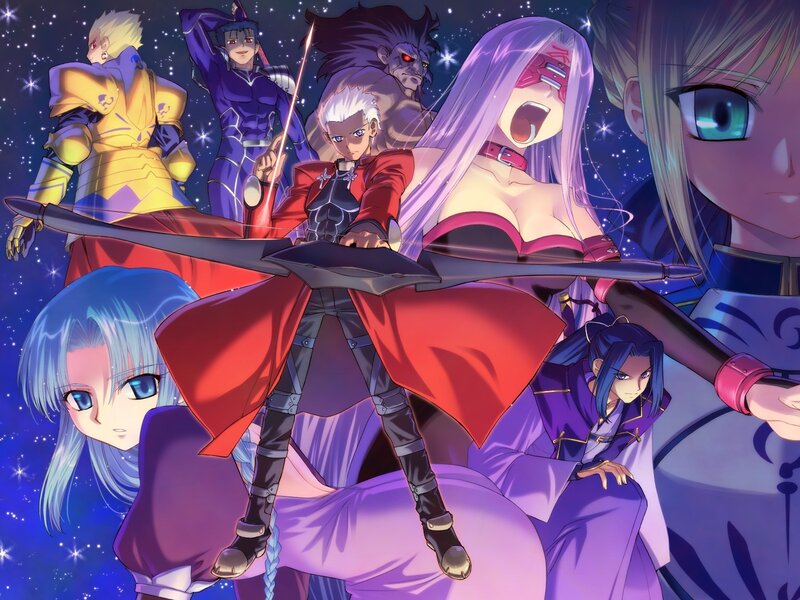 Fate/stay night character lineup