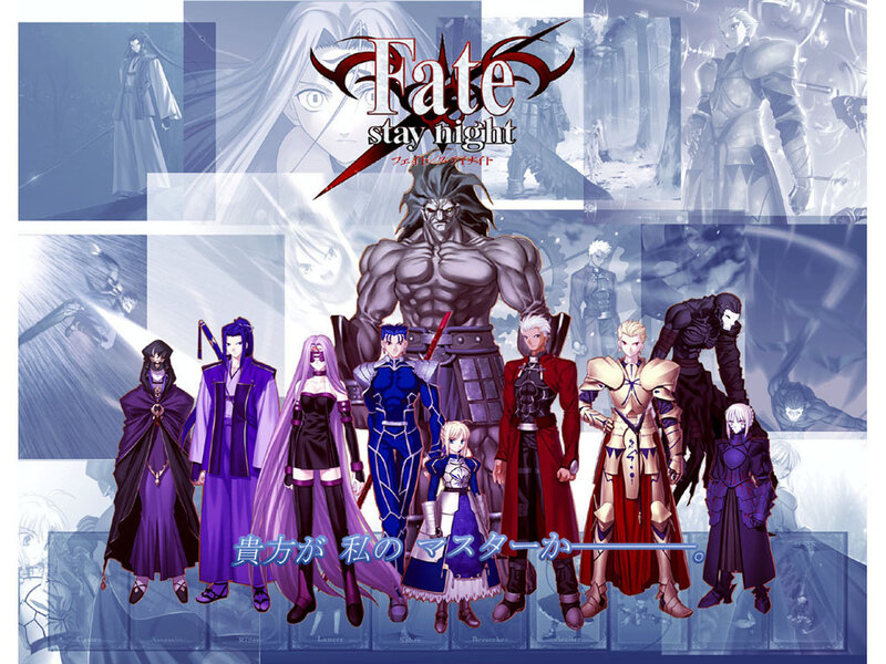Fate/stay night character lineup