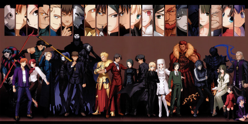 Fate/stay night character lineup