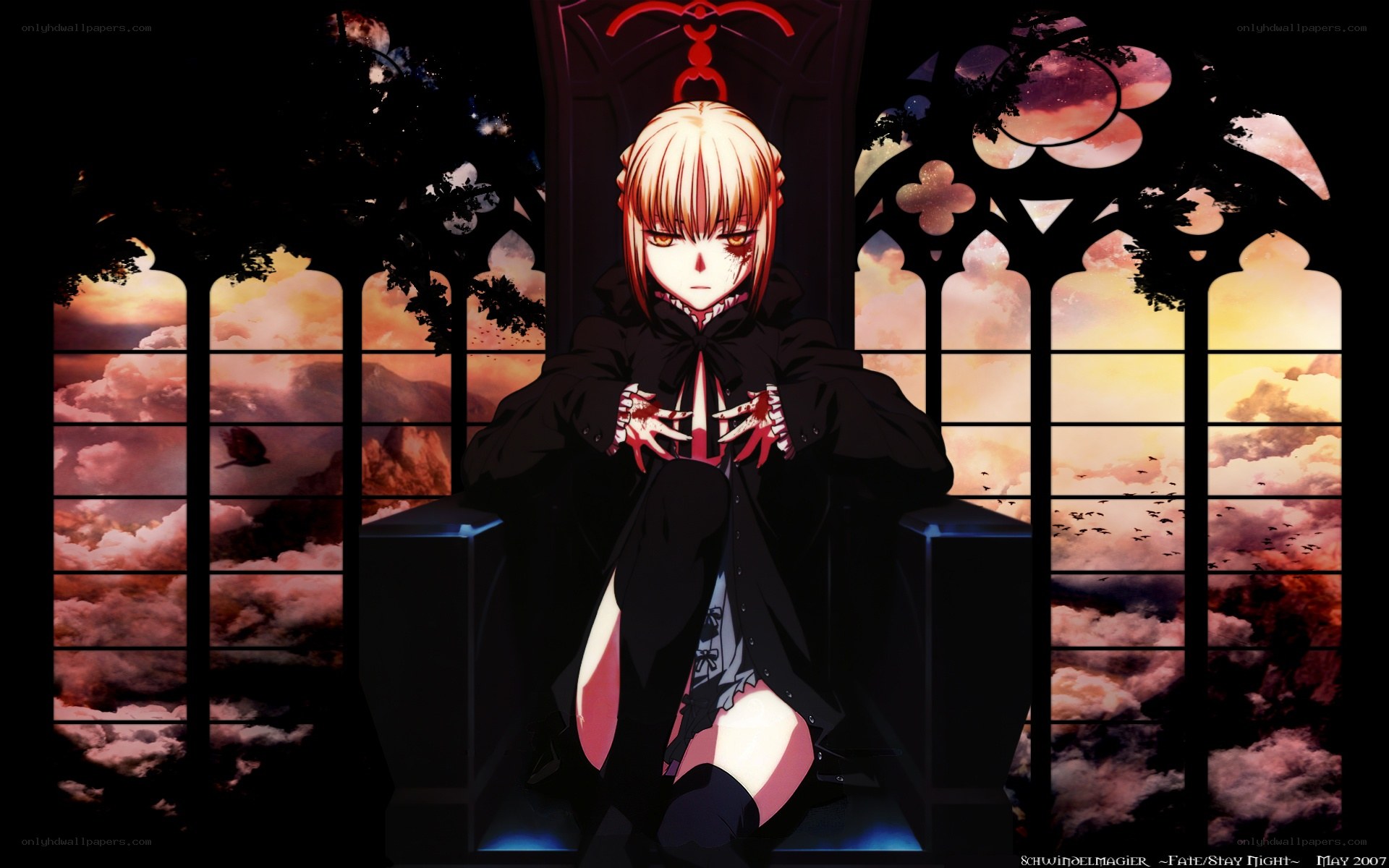 Fate/stay night character portrait