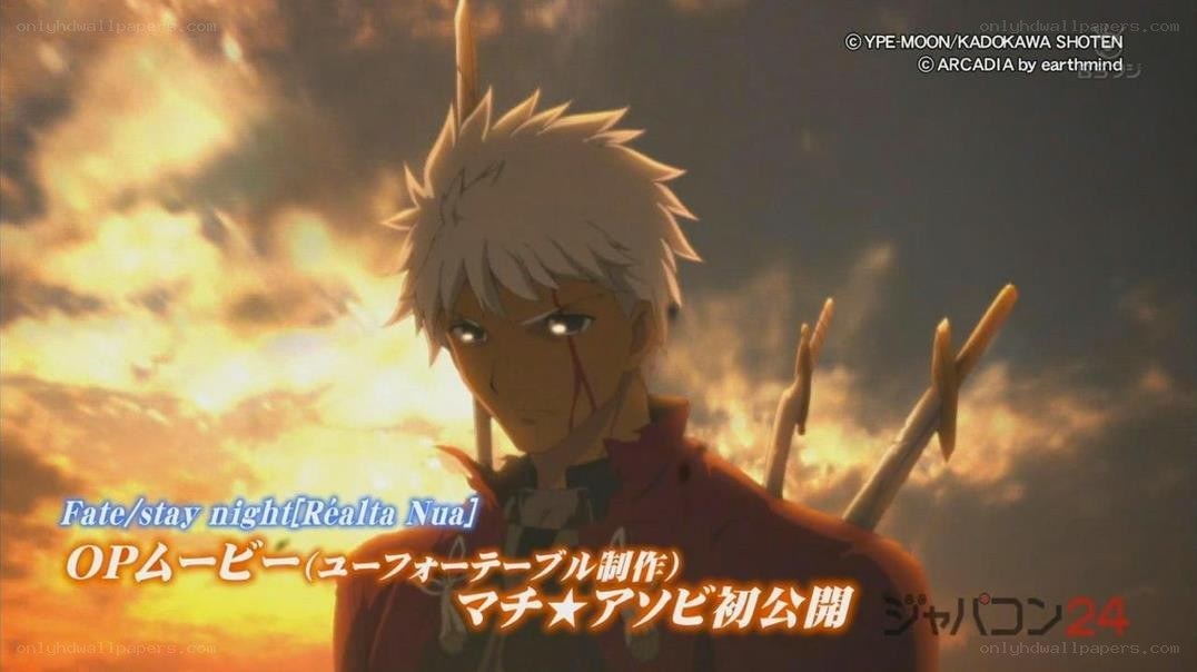 Fate/stay night character scene