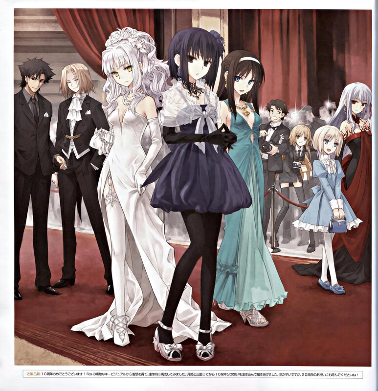 Fate/stay night characters at event