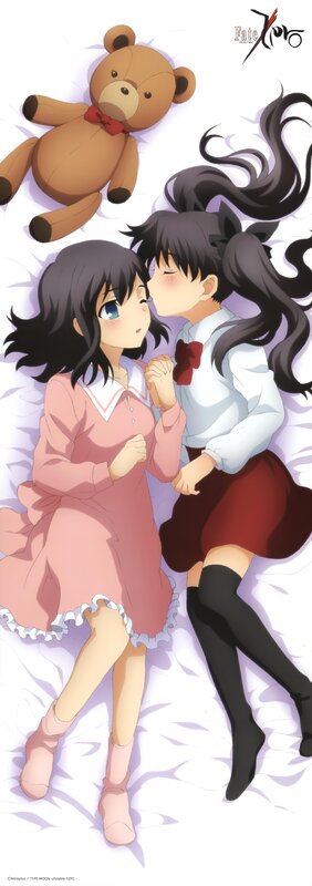 Fate/stay night characters on bed