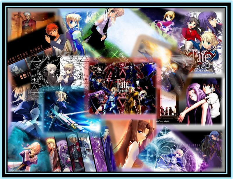 Fate/stay night collage