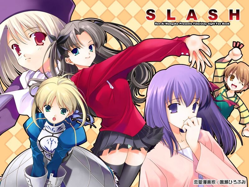 Fate/stay night fan art illustration
