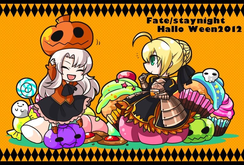 Fate/stay night Halloween art