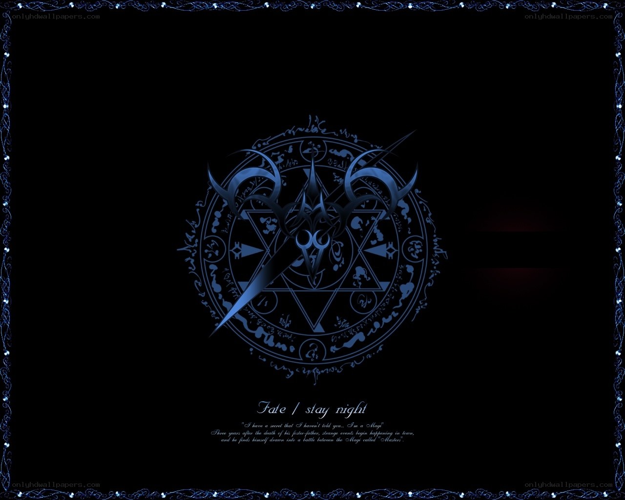 Fate/stay night logo art
