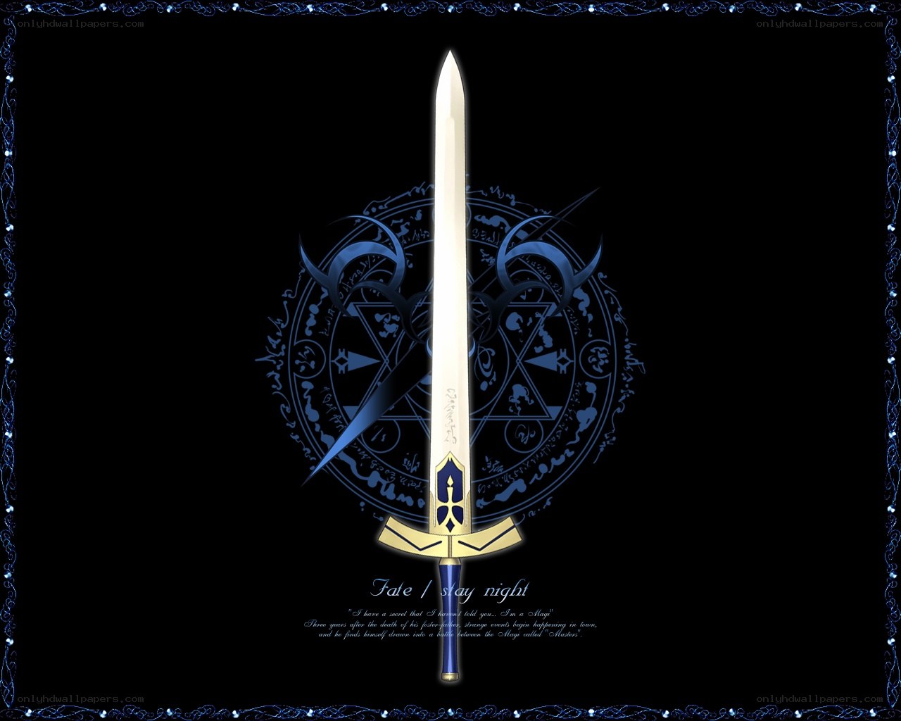 Fate/stay night sword