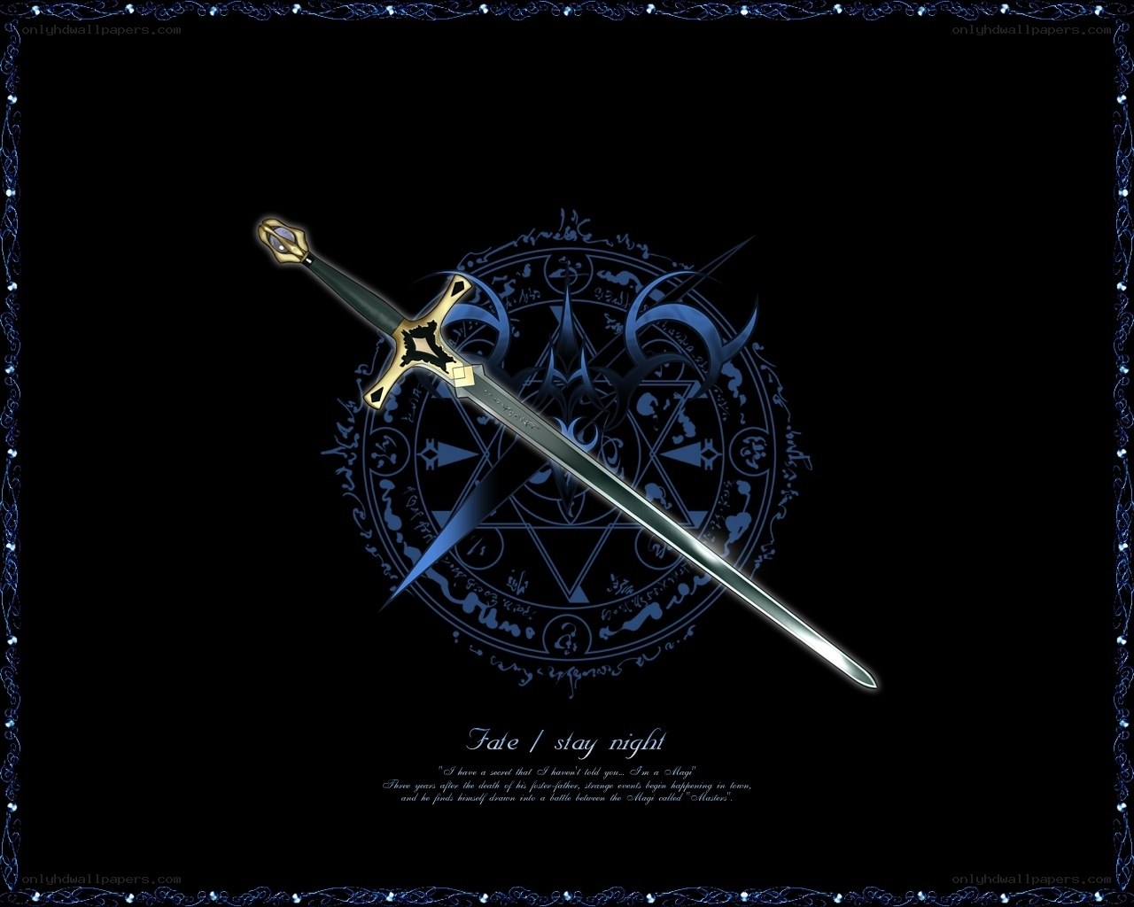 Fate/stay night sword