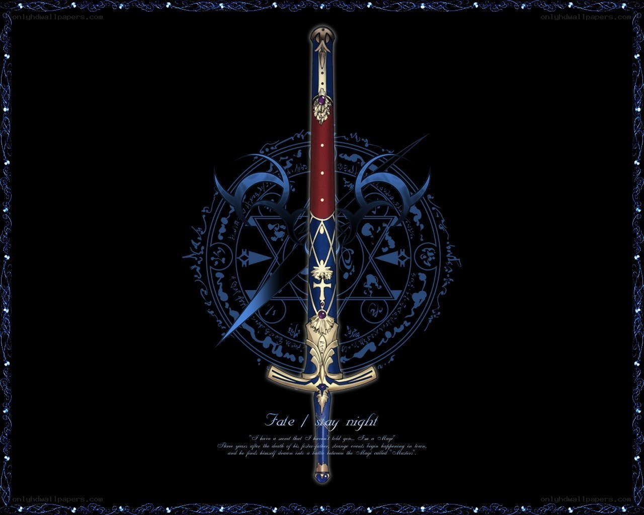 Fate/stay night sword
