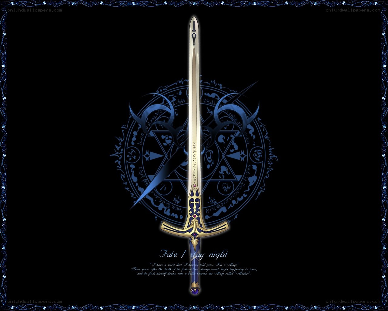 Fate/stay night sword