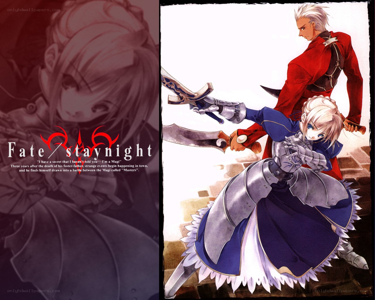 Fate/staynight artwork