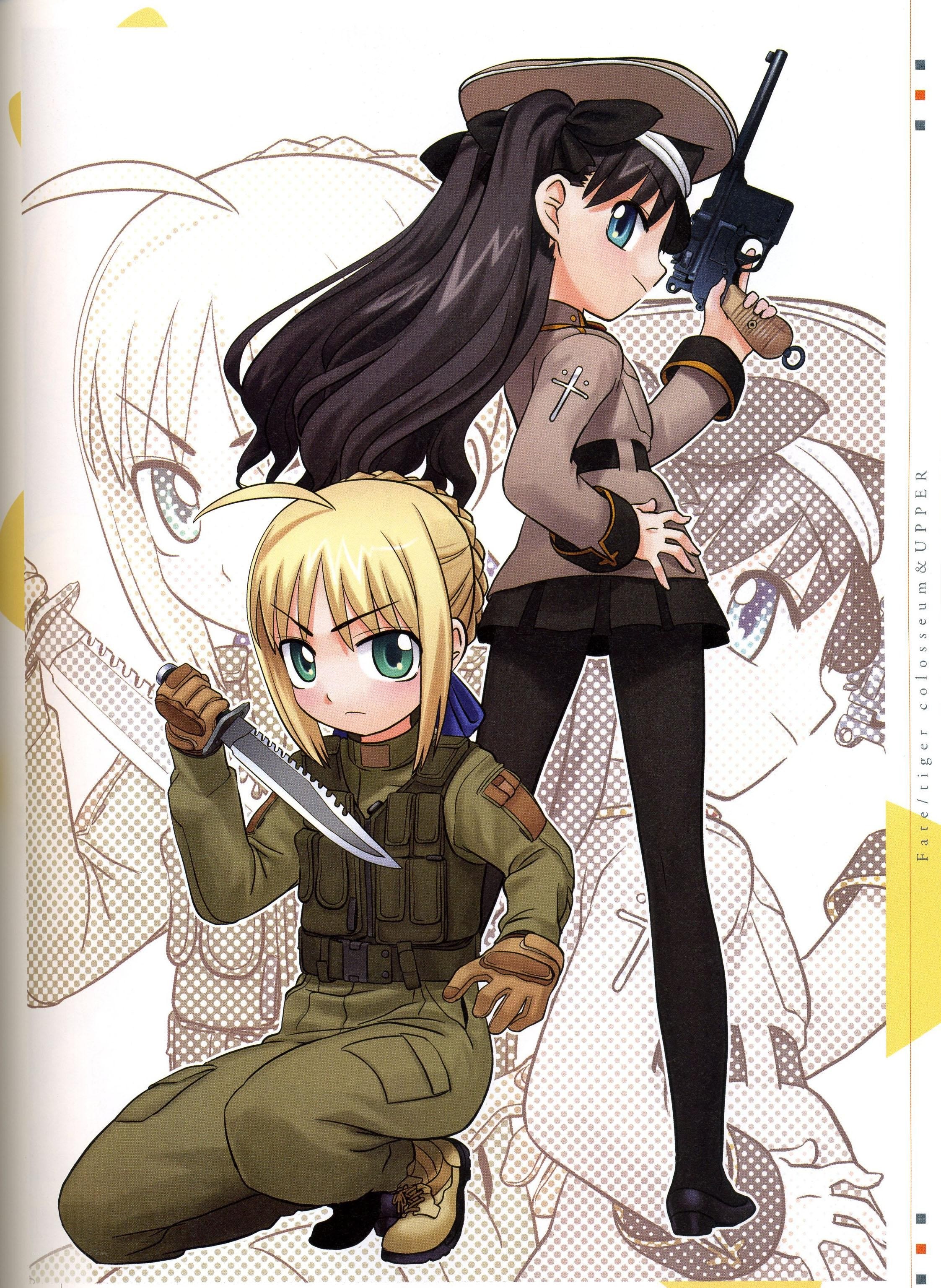 Fate/tiger colosseum upper characters