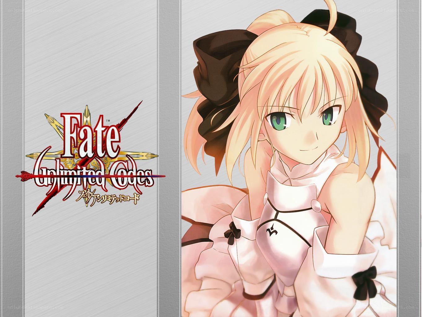 Fate/Unlimited Codes artwork