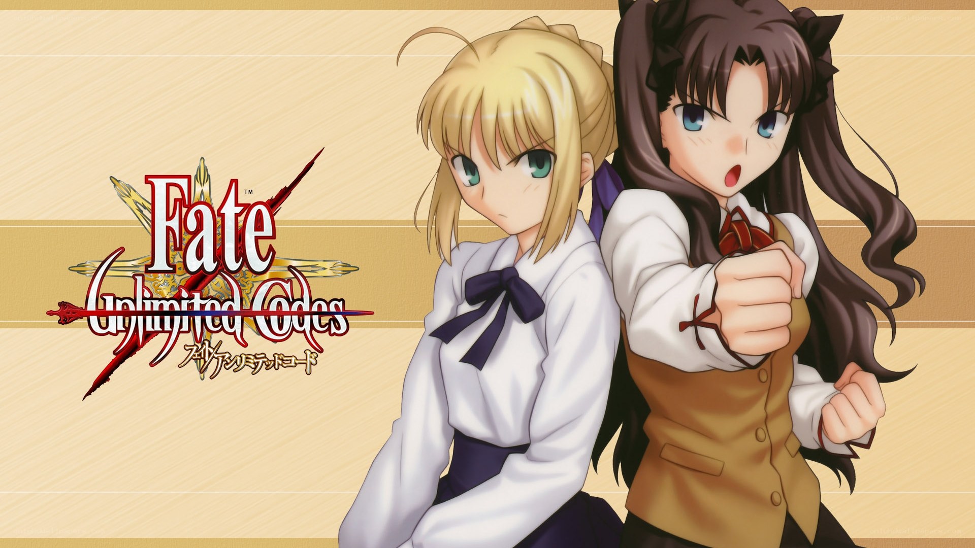 Fate/Unlimited Codes artwork