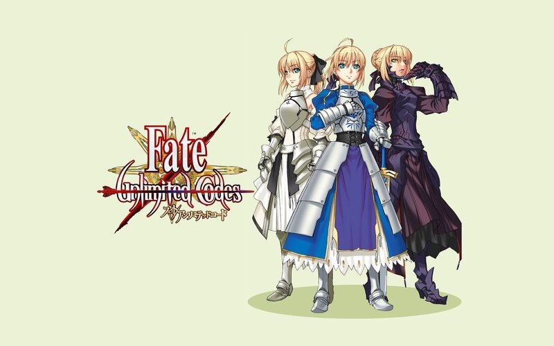Fate/Unlimited Codes characters