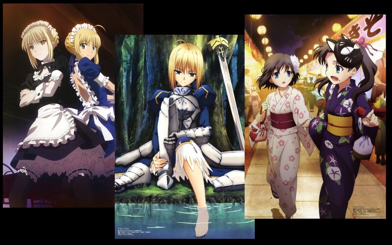 Fate/Zero anime character art